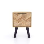 Haryana Mango Wood Side Table with Drawer