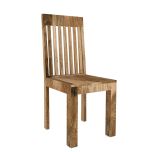 Varanasi Dining Chair in Natural Wood