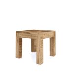 Varanasi Lamp Table in Natural Wood