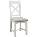Dorset Ivory Cross Back Dining Chair