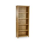Julian Bowen Mallory Tall Bookcase in Oak