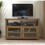 Opus Entertainment Unit in Solid Oak
