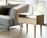 Scandic Lamp Table in Solid Oak