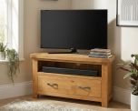 Somerset Oak Corner Tv Stand