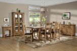 Somerset Oak Medium Extending Table