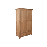 Boston Rustic Bedroom 2 Door Rustic Wardrobe