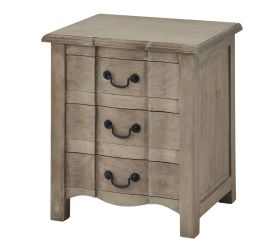 Copgrove Collection 3 Drawer Bedside Table
