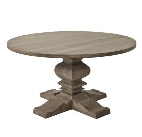 Copgrove Collection Round Pedestal Dining Table