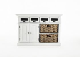 Novasolo Halifax Kitchen Buffet in White