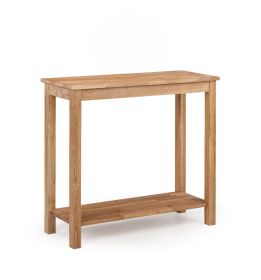 Julian Bowen Coxmoor 90cm Console Table in Oak