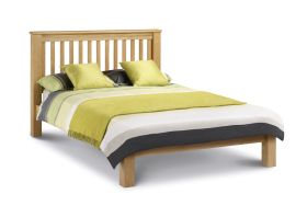 Julian Bowen Amsterdam Low Foot End Bed in Solid Oak
