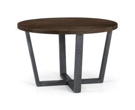 Julian Bowen Brooklyn Round Table in Dark Oak