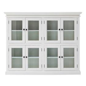 Halifax Coastal 8 Door Pantry in Brilliant White