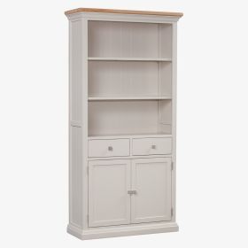 Cotswold Solid Oak Large Bookcase