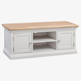 Cotswold Large TV Cabinet in Solid Oak