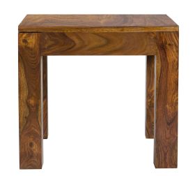 Agra Lamp Table in Rosewood 