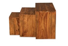 Agra Nest of Tables in Rosewood 