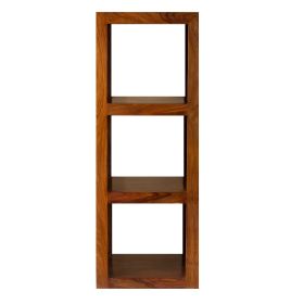 Agra 3 High Square Display Unit in Rosewood 