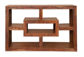Agra TV Stand in Rosewood 