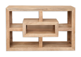 Varanasi TV Stand in Natural Wood 