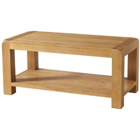 Avon Oak Coffee Table With Shelf