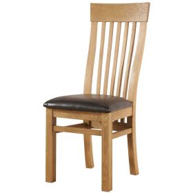 Avon Oak Slat Back Dining Chair