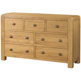 Avon Oak 3 Over 4 Drawer Sideboard