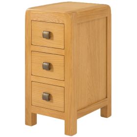 Avon Oak Compact Bedside Cabinet