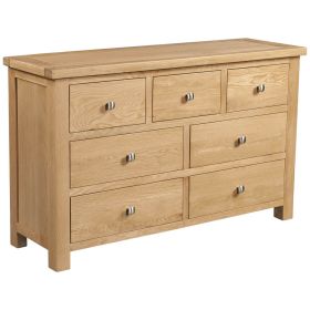 Dorset Oak 3 Over 4 Chest Of Drawers