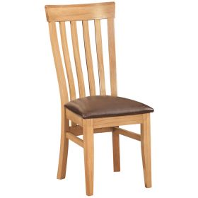 Dorset Oak Slatted Back Dining Chair
