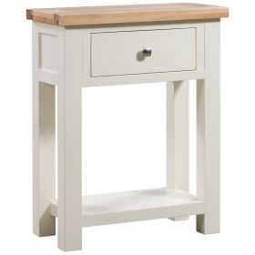 Dorset Ivory 1 Drawer Consol Table