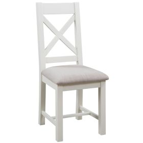 Dorset Ivory Cross Back Dining Chair