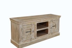 Heritage 2 Door TV Cabinet in Mango