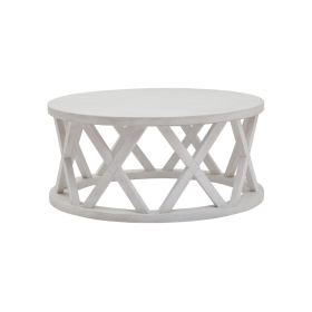 Stamford Plank Collection Round Coffee Table