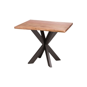 Live Edge Collection Square Dining Table