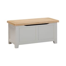Berkshire Blanket Box in Moon Grey