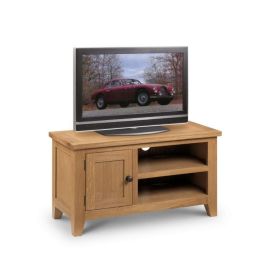 Julian Bowen Astoria TV Unit in Solid Oak
