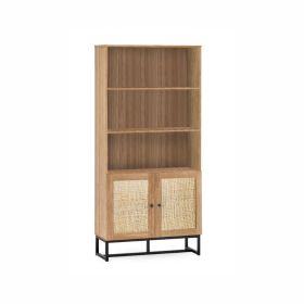 Julian Bowen Padstow Tall Bookcase in Oak