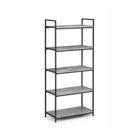 Julian Bowen Staten Tall Concrete Bookcase