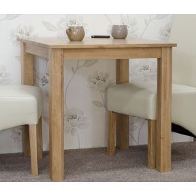 Elegance 2'6" x 2'6" Square Dining Table in Solid Oak