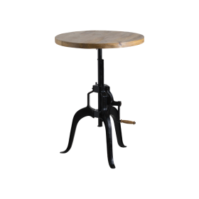 Draftsman Adjustable Bar Bistro Table