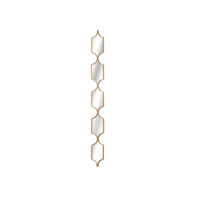Square Decorative Hanging Collage Mirror In Gold