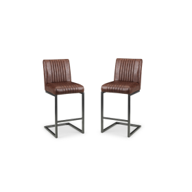 Julian Bowen Brooklyn Barstools - Set of 2