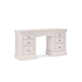 Julian Bowen Clermont Dressing Table in Light Grey