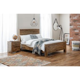 Julian Bowen Hoxton Bed in Solid Acacia