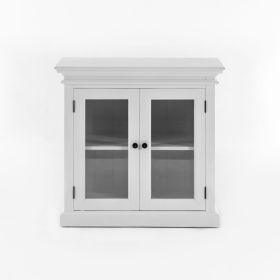 Halifax Display Buffet with 2 Glass Doors in Classic White