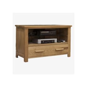 Opus TV Cabinet in Solid Oak