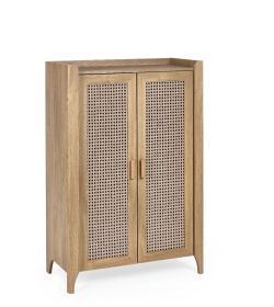 Julian Bowen Sydney Shoe Cupboard in Oak