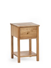 Julian Bowen Coxmoor 1 Drawer Bedside in Oak