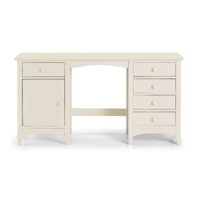 Julian Bowen Cameo Dressing Table in Stone White